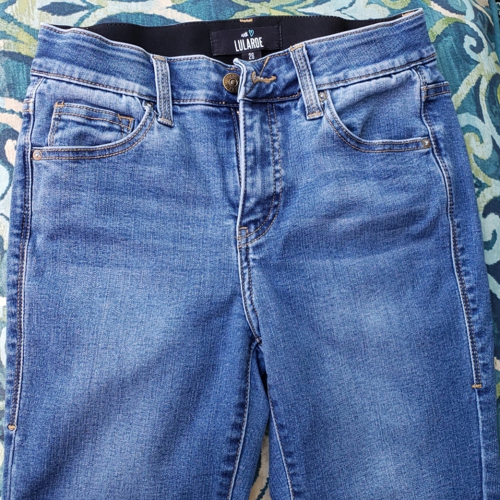 Lularoe skinny denim jeans 26